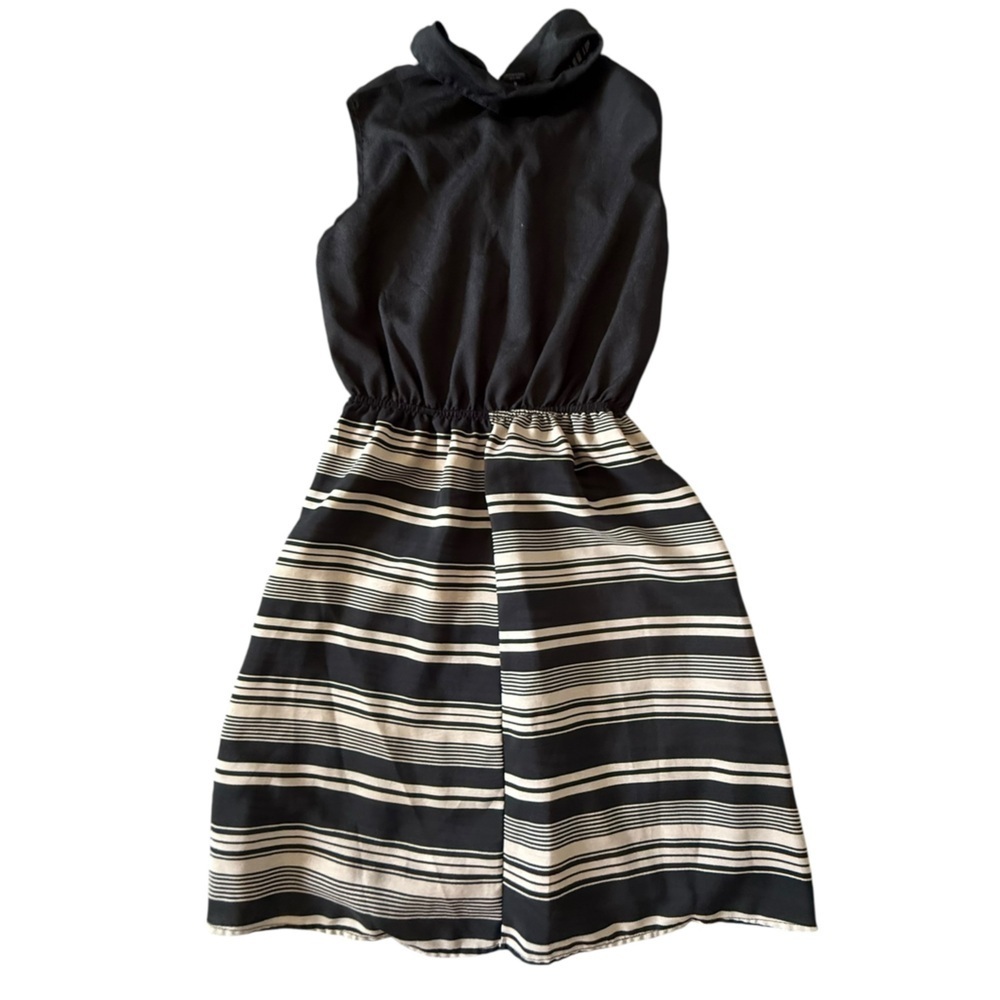 Striped Sleeveless Mini Dress - Size M - Picture 2 of 6